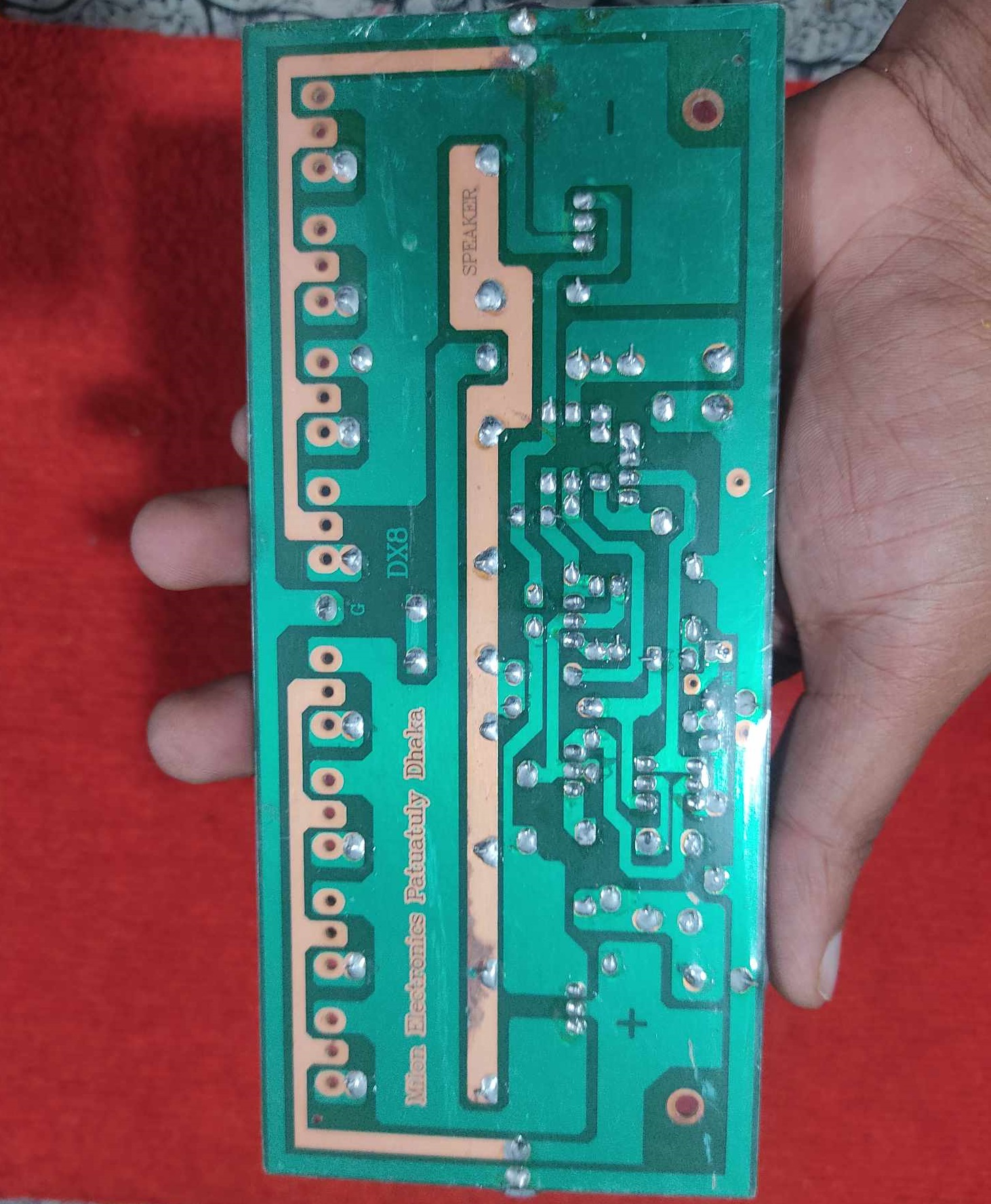 8 Transistor Amplifier Circuit Board For 5200 & 1943 IC Mono 8 Transistor Amplifiers Board IC (Not Included) 8 Transistor Circuit 8 Transistor Board 8 Transistor Amplifier Circuit For 5200 1943 IC. 