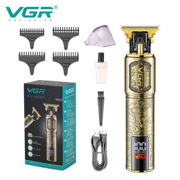 VGR V-073 Professional Hair Trimmer With LED Display | Daraz.com.bd