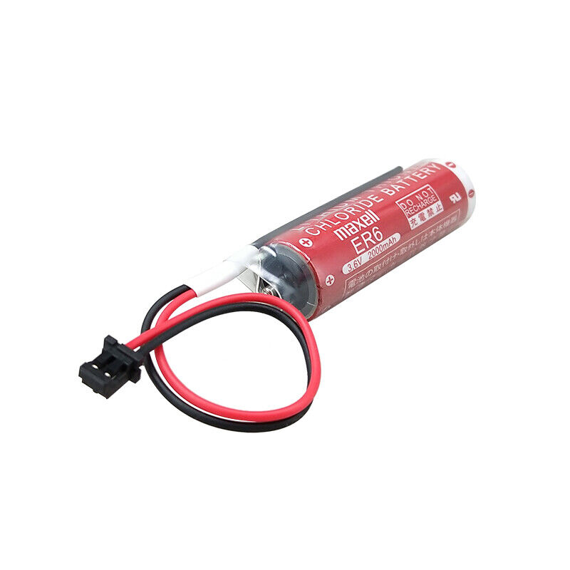 ER6C 3.6V AA Size Super Lithium Battery with Wire - 1 Piece. 
