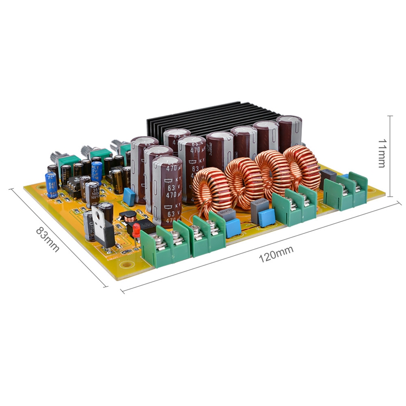 Tas5630 Subwoofer Amplifier Audio d Class D 2.1 Channel Digital Sound Amplifiers 150Wx2+300W. 