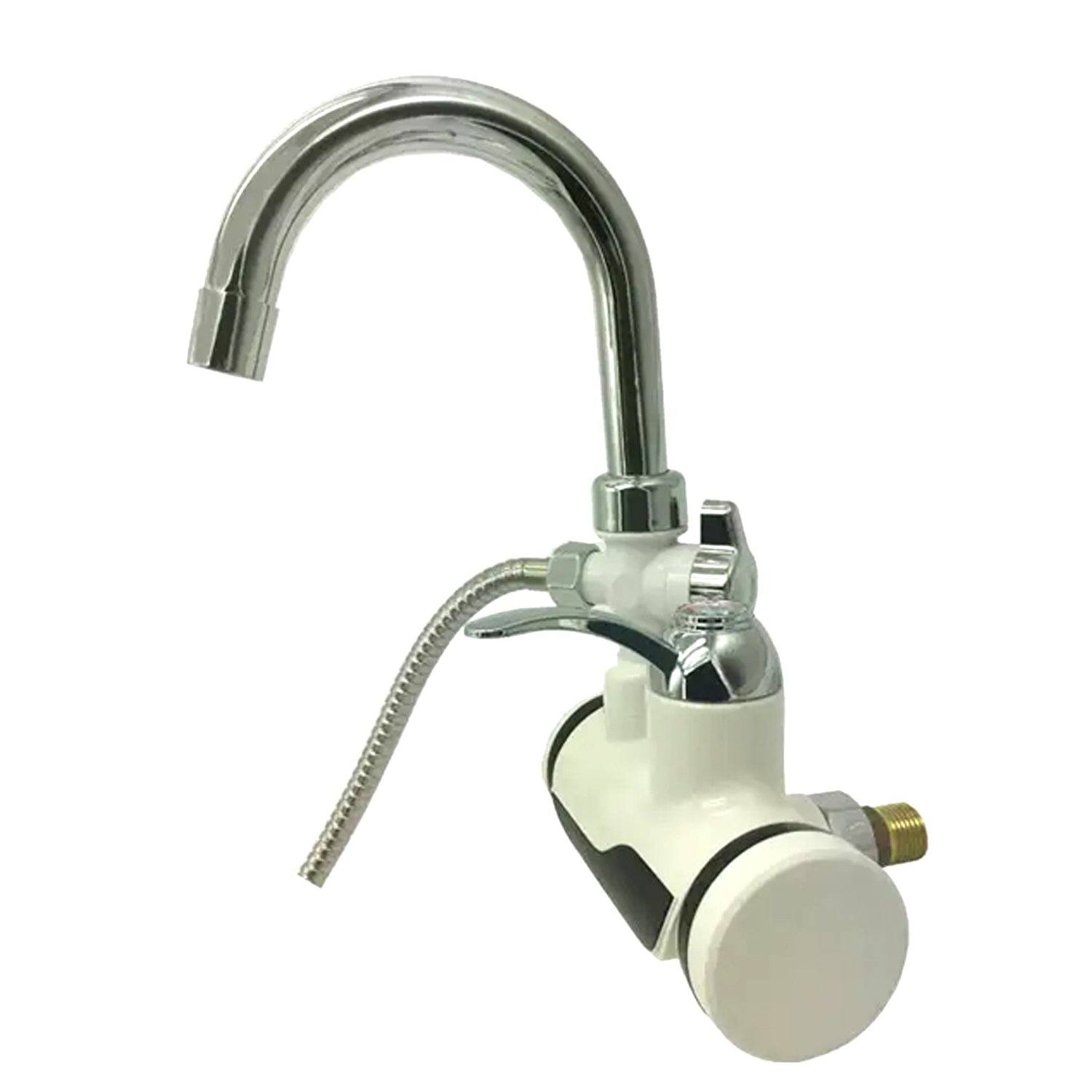Instant Water Heater Geyser Tap Wall Type for Hot And Cold Water with LED Digital Temperature Display Shock Proof Electric Heater Tap. 