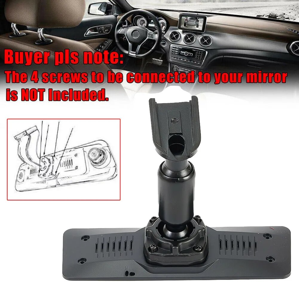 Car Rearview Mirror Mounting Bracket Universal Rear View Mirror Mount Holder For Car DVR Dash Cam Mounts Holders. 