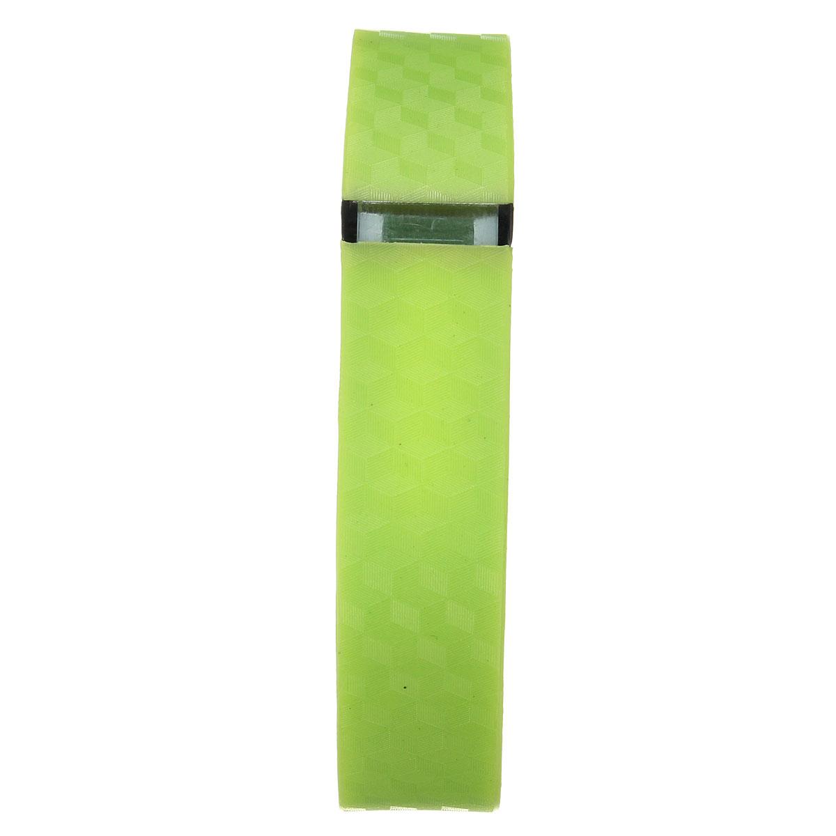 3D Replacement Wrist Band w/Clasp For Fitbit Flex Bracelet Large L (No Tracker) Green. 