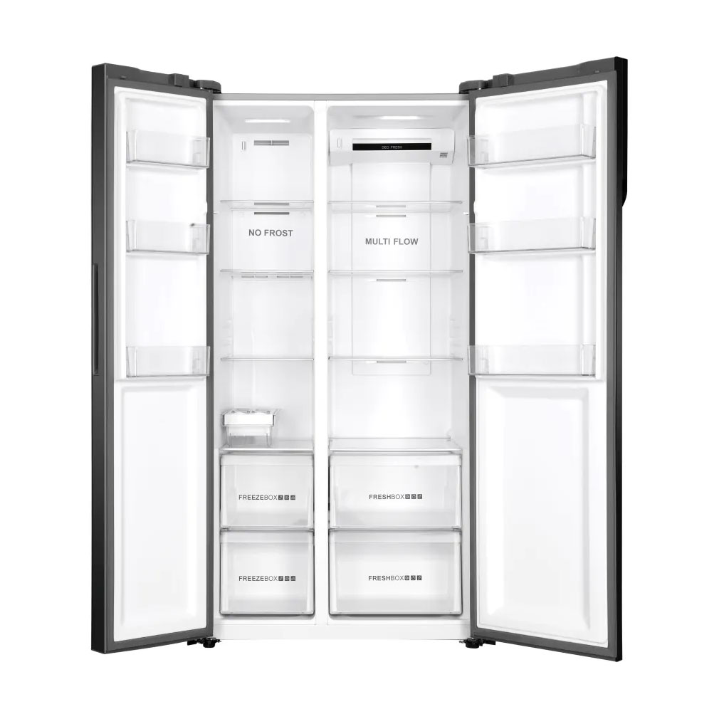 HAIER 600 Liter Side-by-Side No Frost Refrigerator With Twin Inverter Technology | HRF-622IBG. 