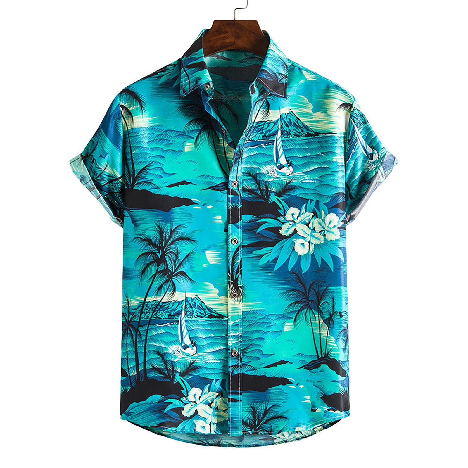 Hawaiian Shirt Thin Trend Vation Fruit Print Hawaiian Shirt Daraz .bd