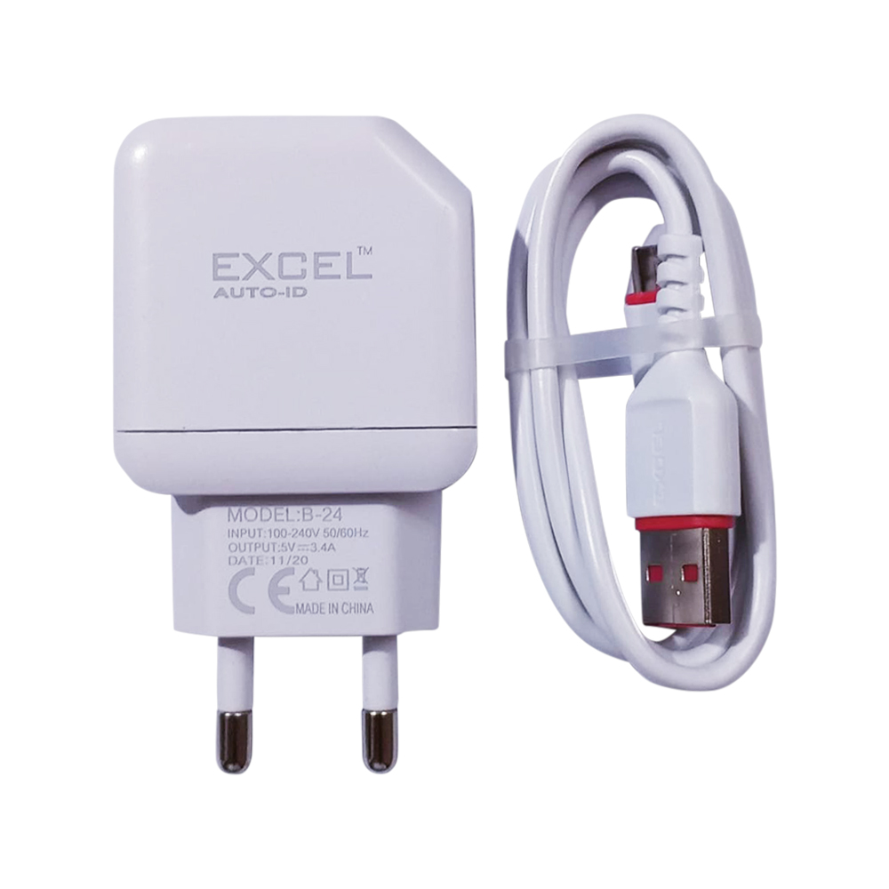 Excel Fast Charger, 2.1A. 