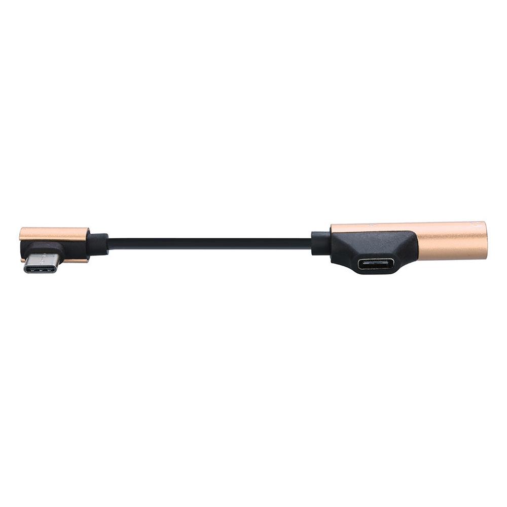 USB C DAC Adapter 2 In 1 Type C To 3.5 Earphone Adapter Audio Type-c To Earphone 3mm Jack AUX Usb C 3.5 For Xiaomi USB-C 3 5. 