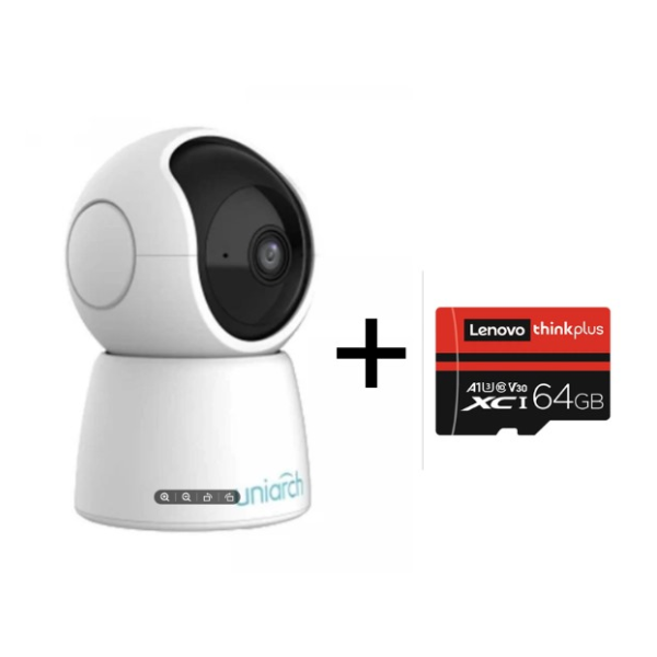 Uniview Uniarch Uho-S2E Wi-Fi Camera With Free 64 GB Memory Card