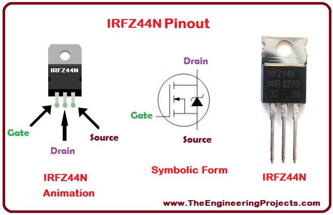 A Class IRFZ44 IRFZ44N IRFZ44NPB IRFZ44NPBF Z44 MOSFET 55V 41A N-Channel MOSFET 3 Pin Power Transistors TO-220 Electronics Parts Electrical Circuitry & Parts. 