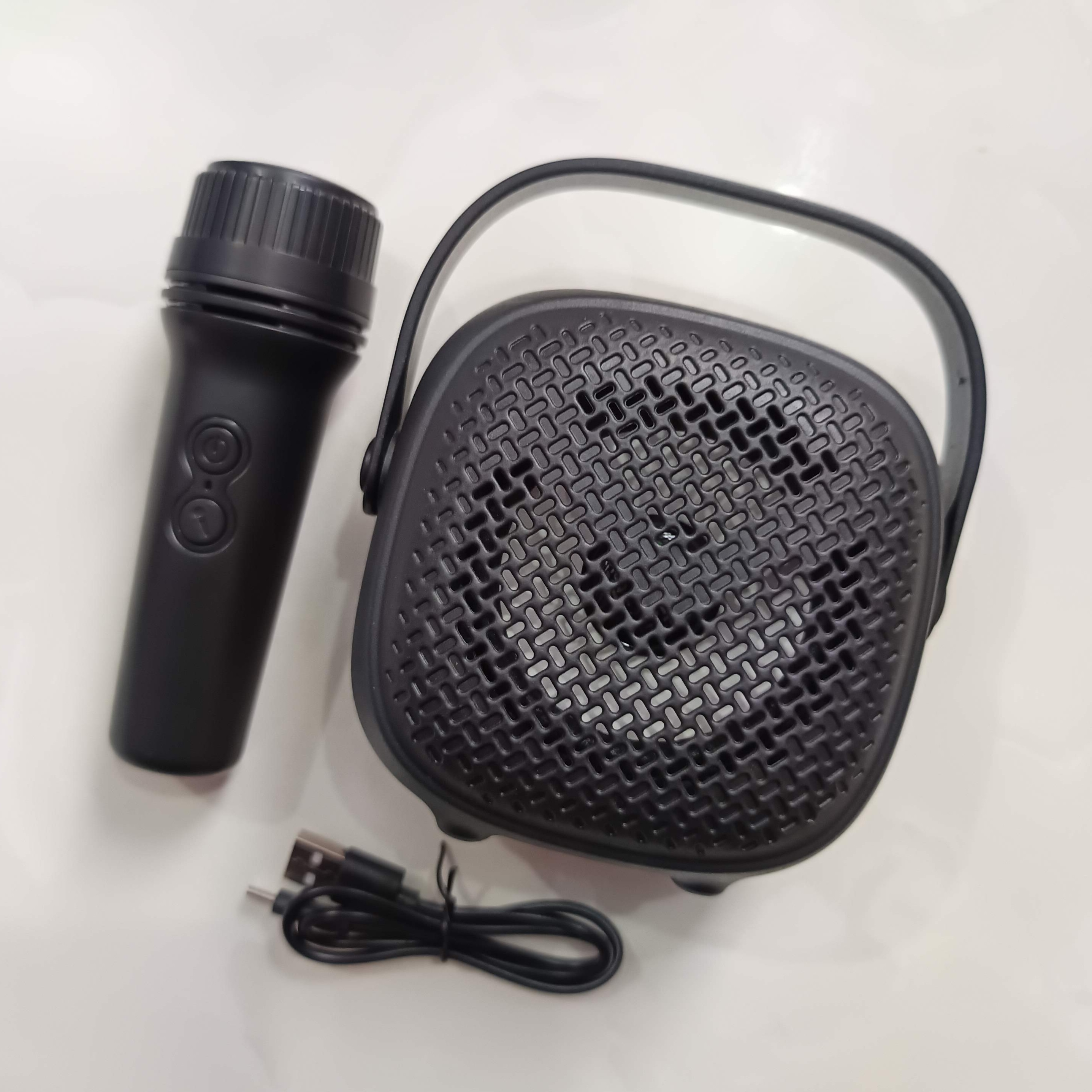 GREATNICE GTS-1941 Bluetooth, USB, SD Card & FM Radio Supported RGB Lighting Wireless Speaker With Microphone. 