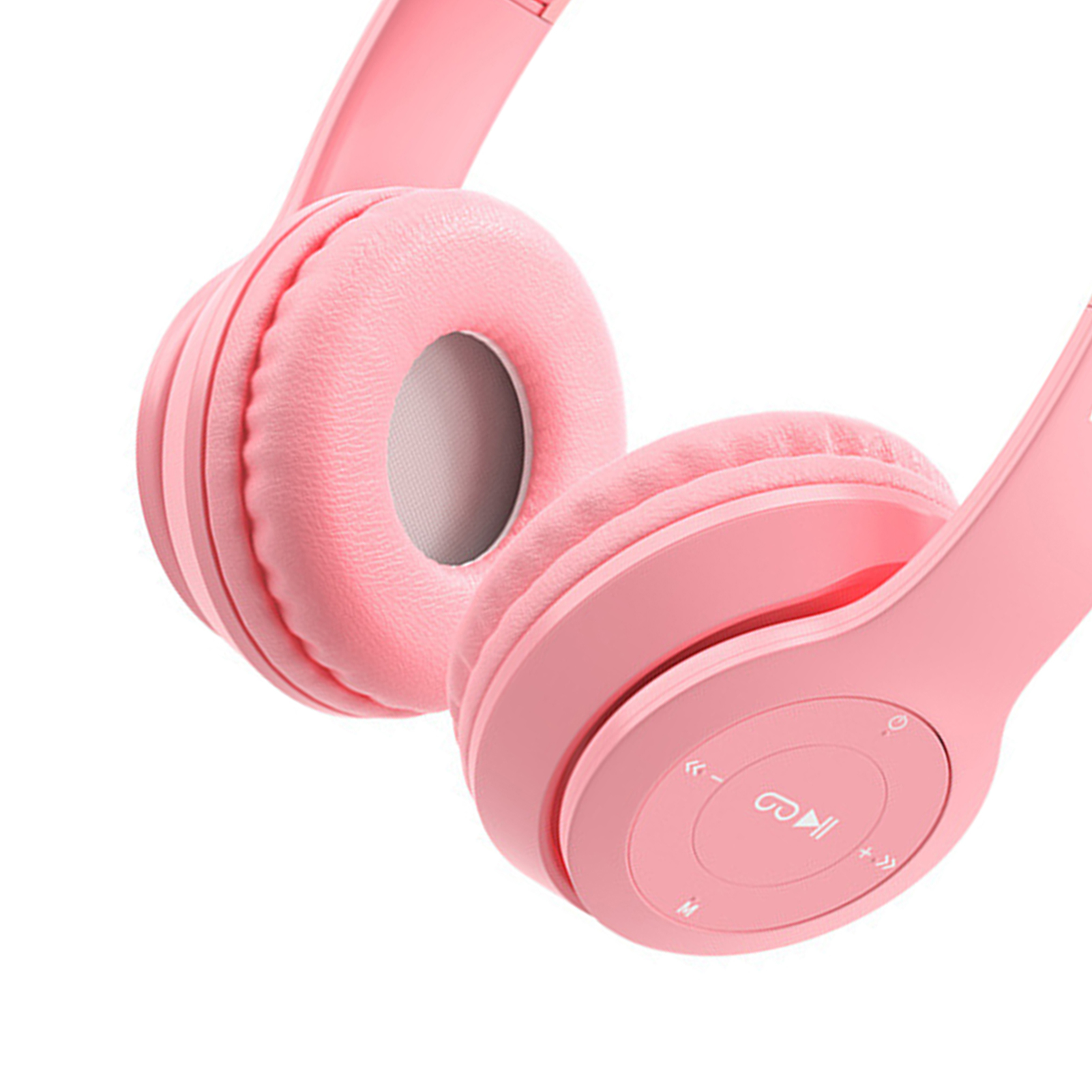 P47 Headphone Bluetooth 5.0 Luminous Cat Ear Shape Wireless Headset for Travel. 
