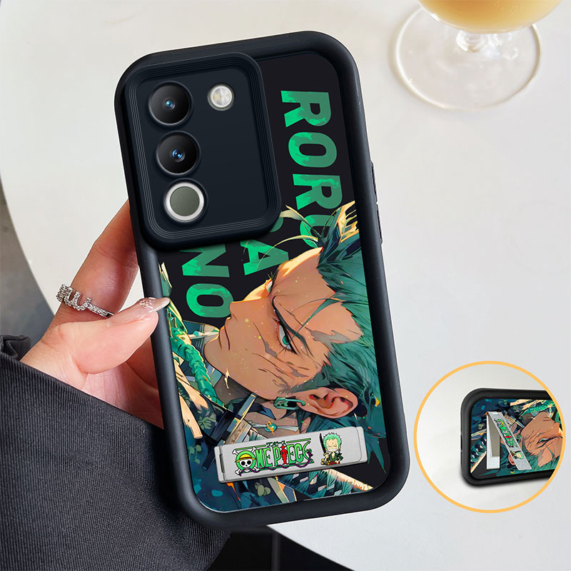【Get One Free Brackets】Olige Case For VIVO Y01 Y03 Y11 Y12 Y12i Y15 Y15S Y16 Y17S Y18 Y19 Y20 Y21 Y21S Y27 Y28 Y30 Y35 Y36 Y50 Y52S Y56 Y72 Y75S Y77T Y78 Y100 Y200E V30 Lite New creative silicone frosted cartoon anime Sauron Phone Case Back Cover. 