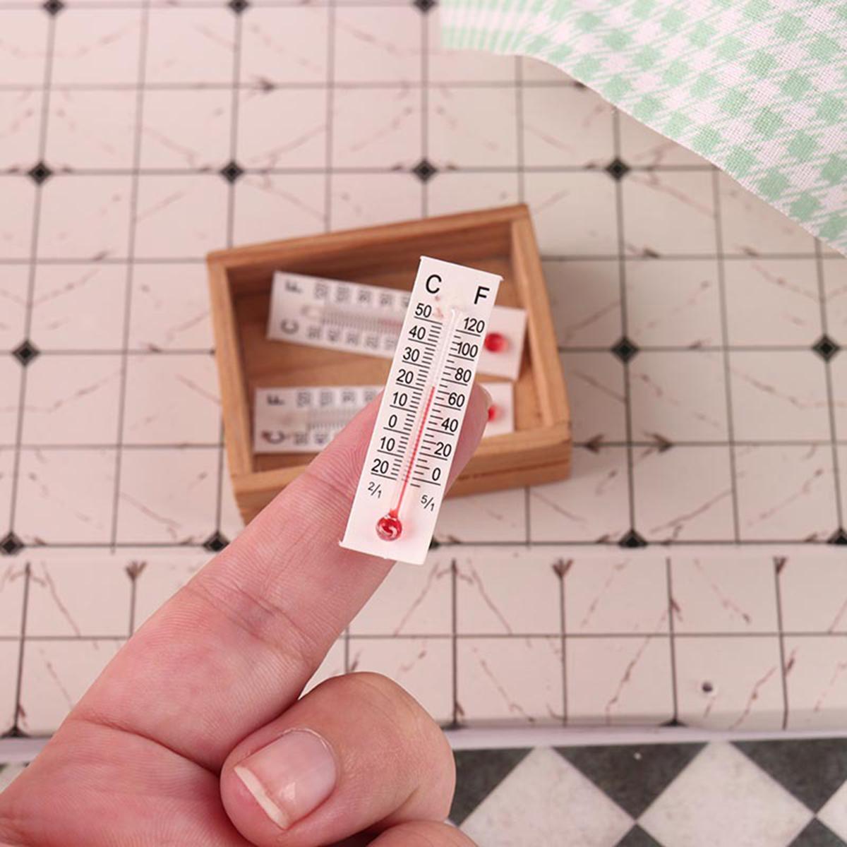 niature Paper Cardboard Thermometer Fade-less niature Paper Thermometer Model