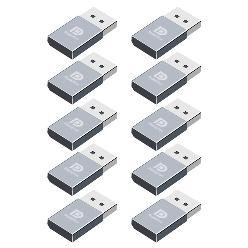 20Pcs 4K Dummy Plug DP Virtual Display Adapter EDID Headless Ghost Emulator Graphics Video Card Cheater