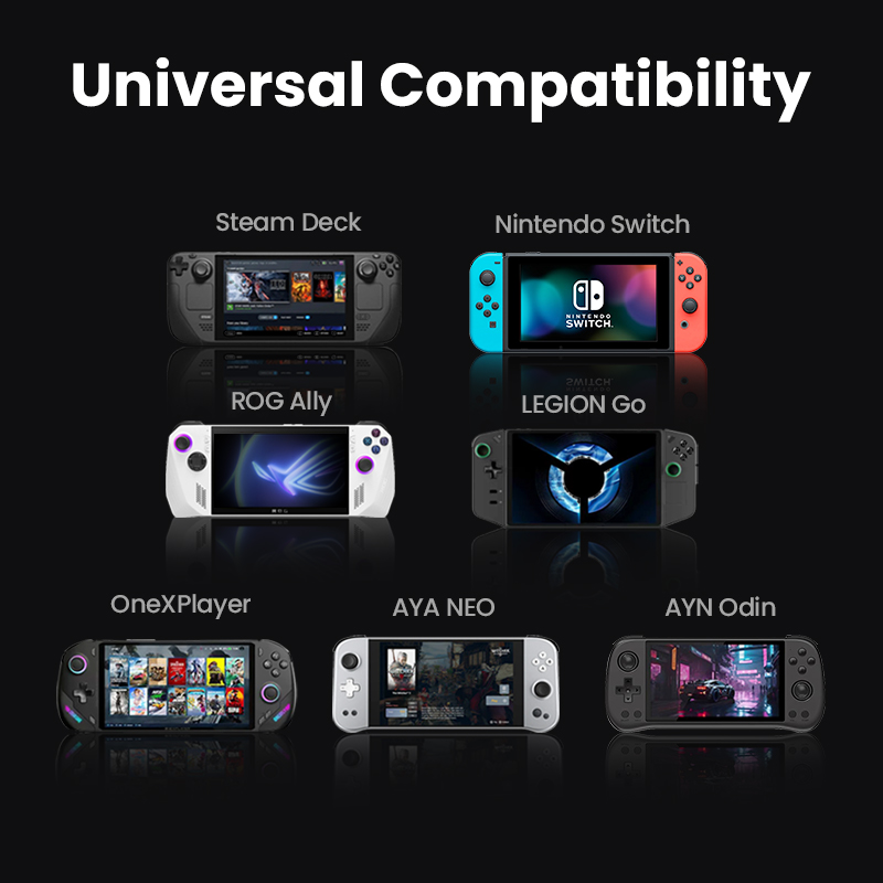 UGREEN Steam Deck Dock 4K60Hz 9 Ports RJ45 PD100W USB C HUB Compatible with Steam Deck ROG Ally LEGION Go iPhone 15 Pro/Pro Max. 