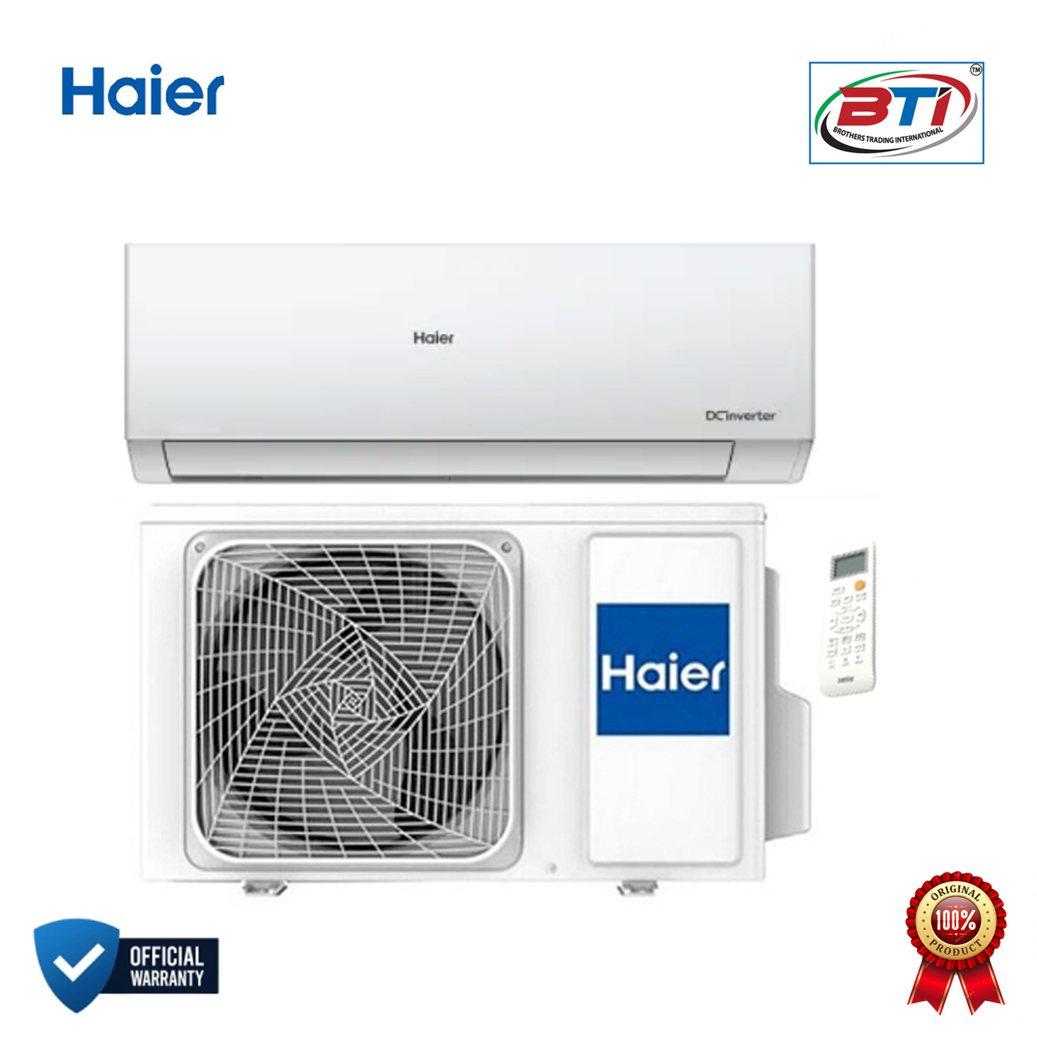Haier CleanCool Inverter AC Model- HSU-18CleanCool:(INV)(3DF)(QA). 