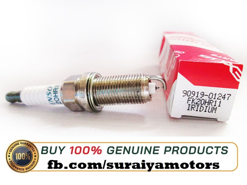 TOYOTA 90919-01247 (FK20HR11) IRIDIUM SPARK PLUG (4 PCS) Allion,Premio,Axio,Corolla. 
