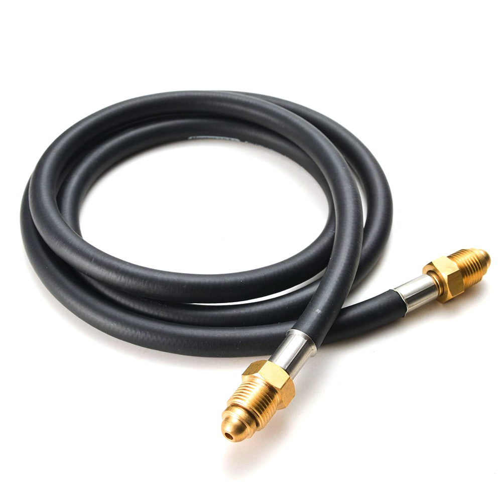 Haofst Argon CO2 Flow Meter Regulator Hose Mig Tig UNF5-8 25-2 Inch-2-1