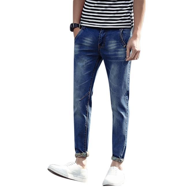 royal blue denim pants