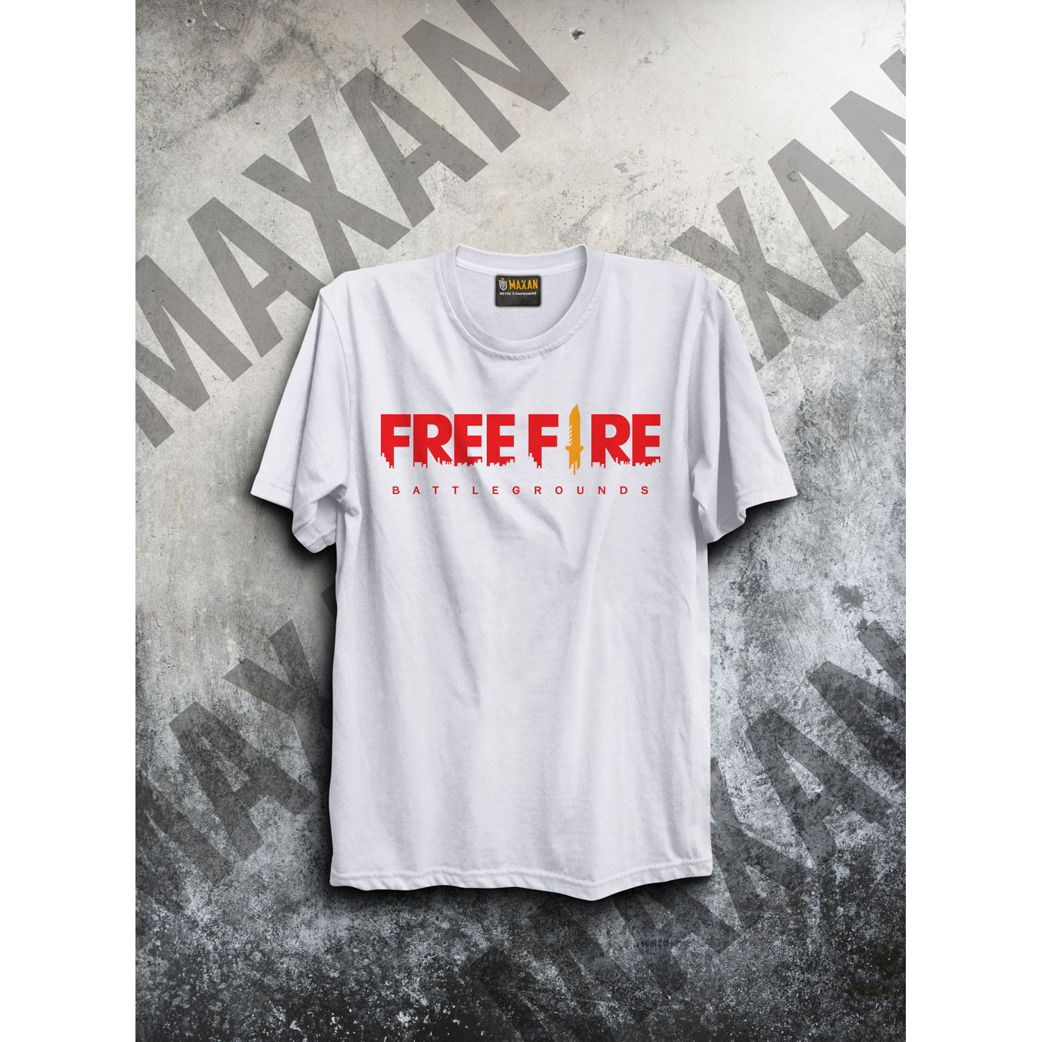 daraz free fire t shirt