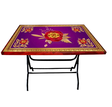 Hamko Rectangular Dining Table Print-S/L (Capacity 4 Seat)