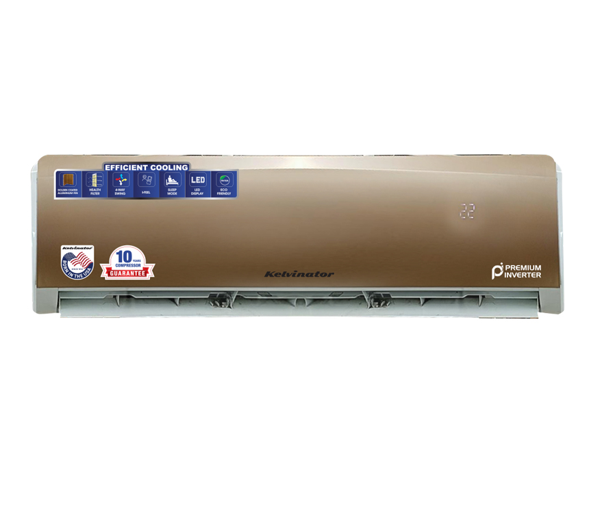 Kelvinator 1.5 Ton Golden Inverter AC