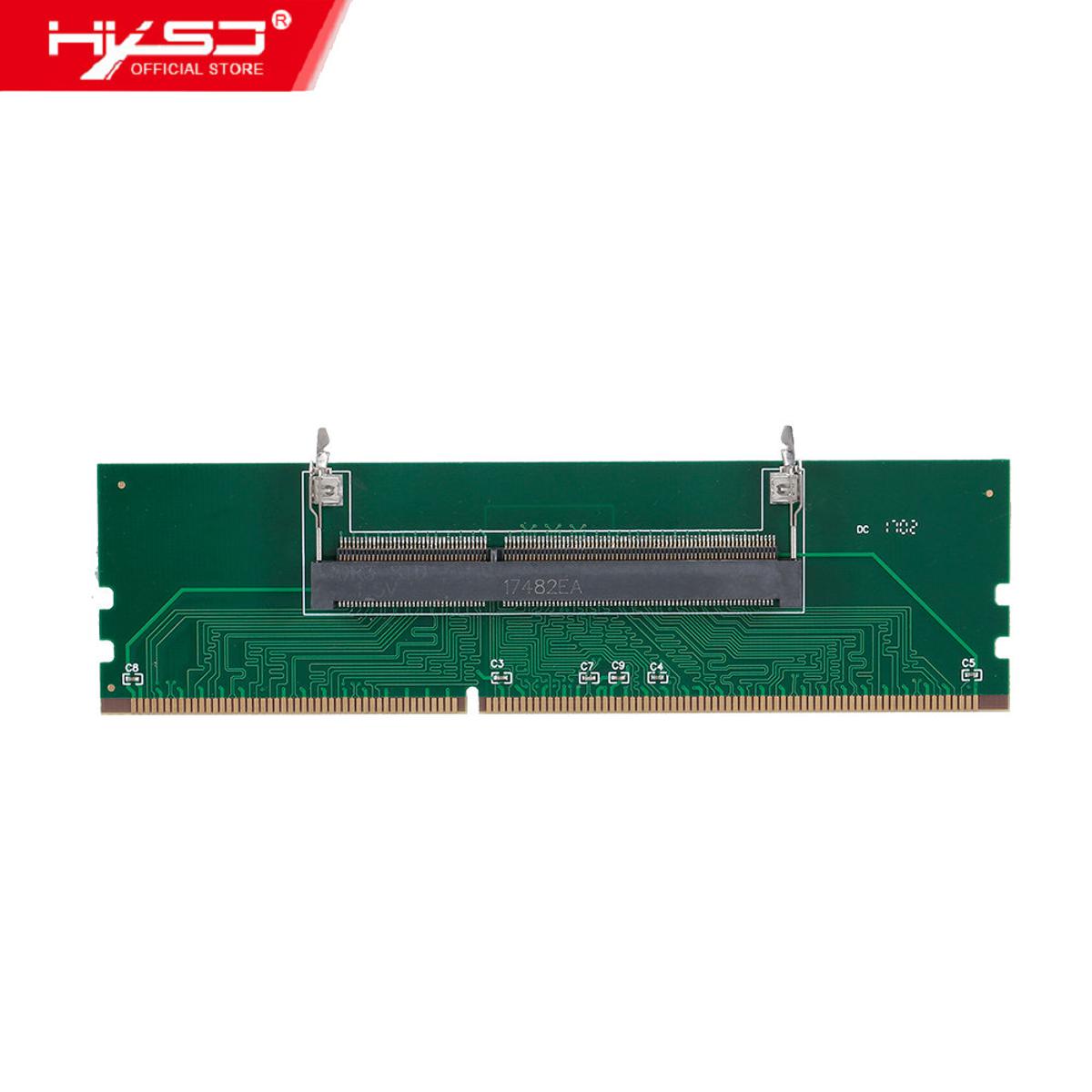 HXSJ Ddr3 Lapt-op To Deskt-op Ddr3 Memory Ram Connector Adapter C-ard 1.5V Ddr3 Converter C-ard