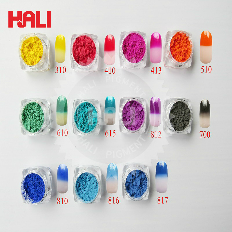 Thermochromic Pigment Thermal Color Change Temperature Powder temperature active pigment hot sensitive powder 26colors for use... 
