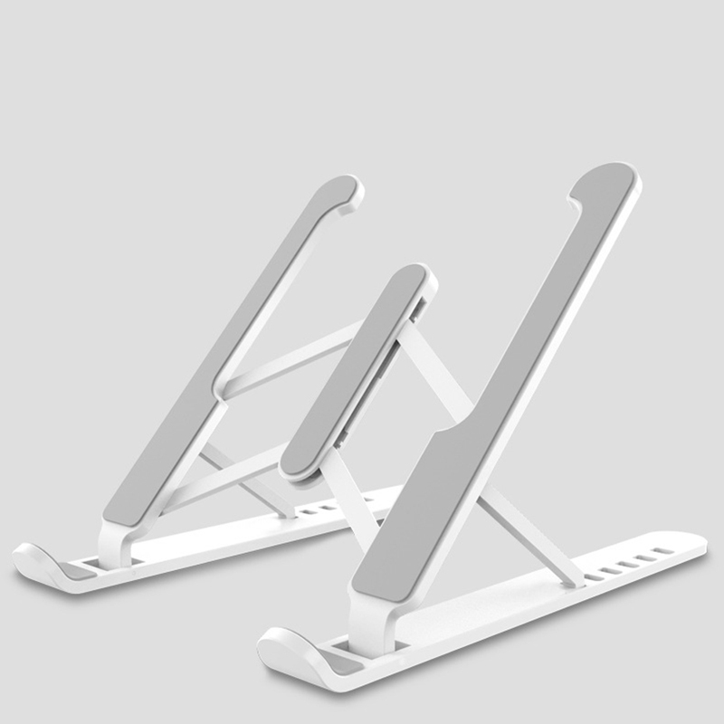Adjustable Plastic Laptop Stand Portable Foldable Height Adjustable Notebook Computer Stand. 