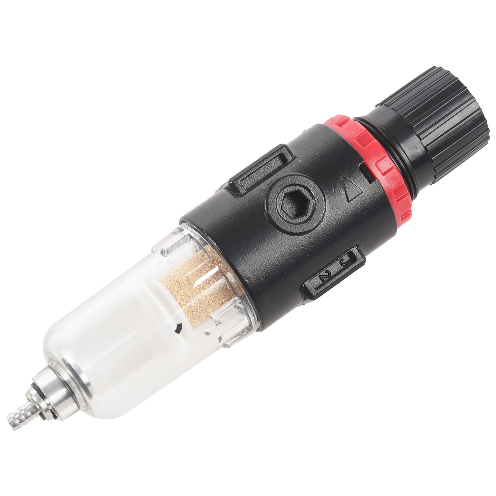 1/4 Air Compressor Filter Water Separator Kit With Regulator. 