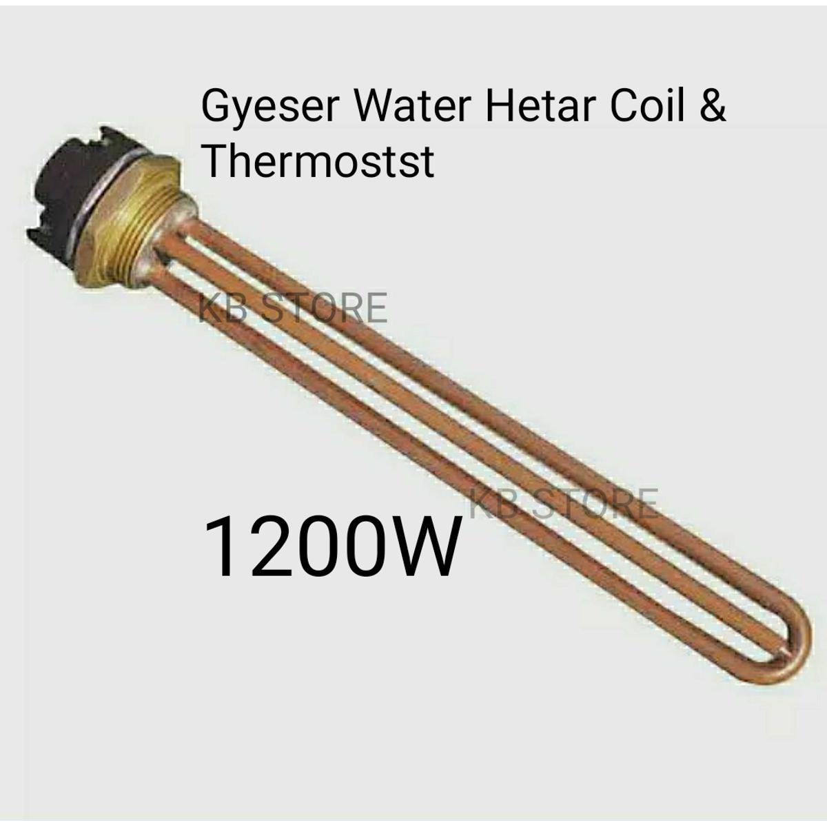 1200W Geyser Water Heater Coil u0026 Thermostst