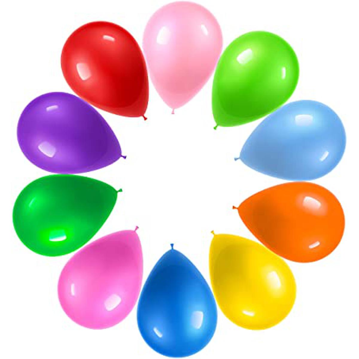 Party Balloon 1 packet Medium Size (100 pcs)