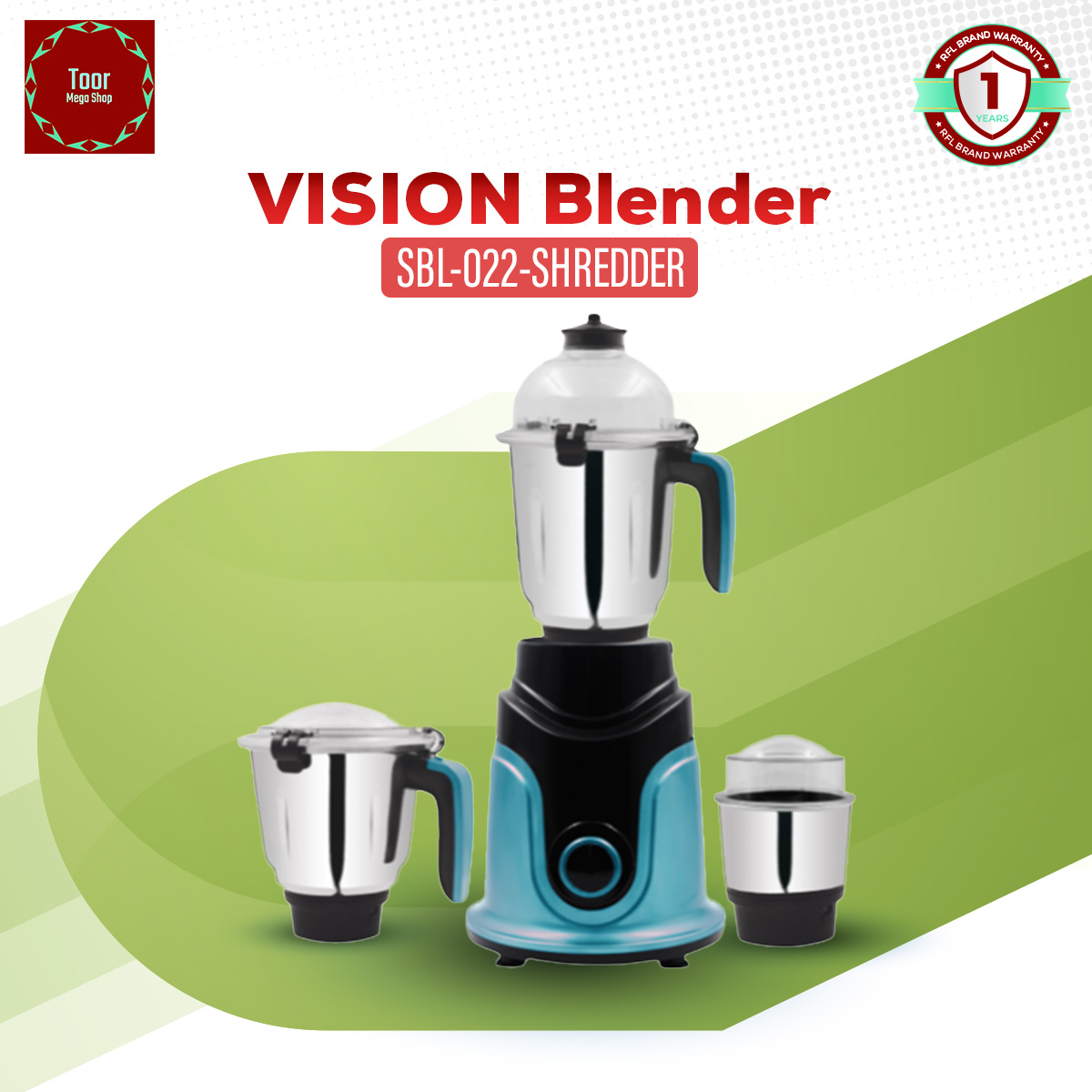 Vision Blender VIS-SBL-022-1100W