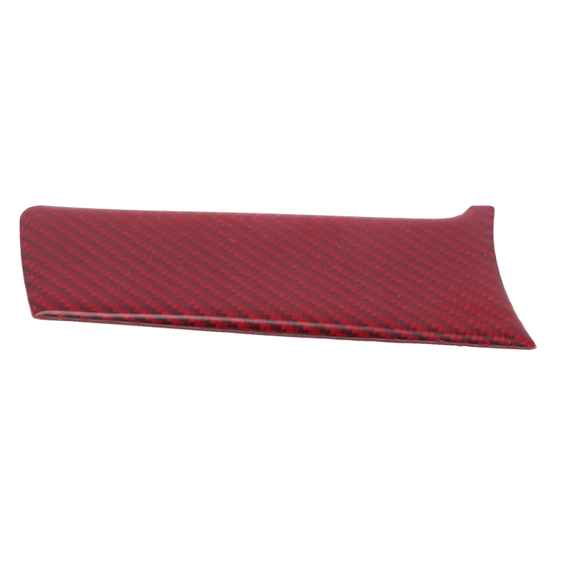 ABS Red Carbon Fiber Driver Dashboard Cover Trim Decor Sticker for 10Th Gen 2016 2017 2018 2019(RHD) Replacement