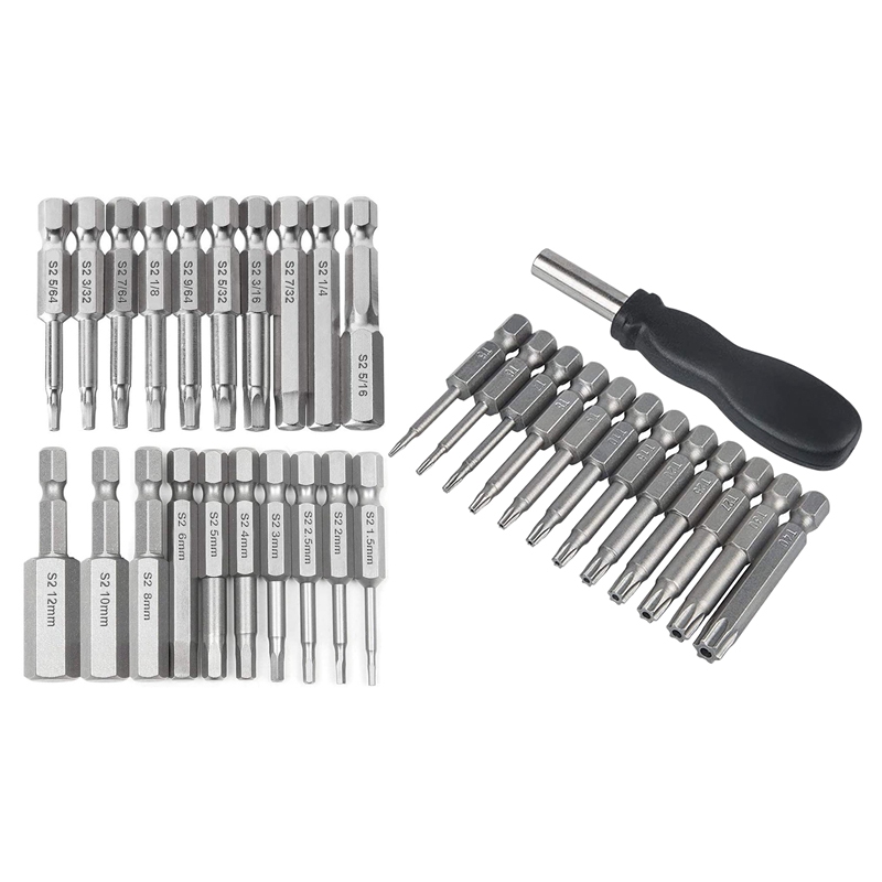 Torx drill bit discount set