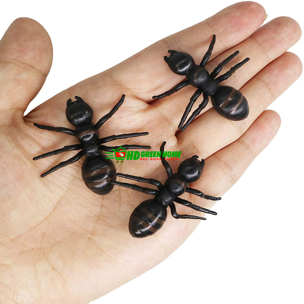 5 pcs x Simulation Plastic Ant Toy Realistic Insect Prank Funny Toys. 