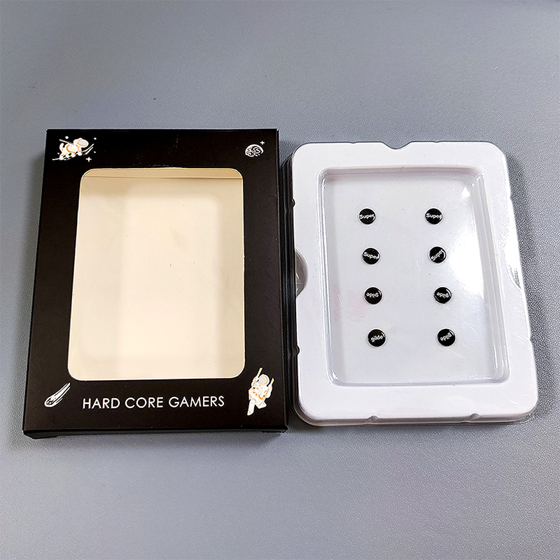 1 Pack Glass Mouse Skates DIY Universal Dots Mouse Feet Pads Sticker for Gaming Mouse Anti-Slip Pad. 