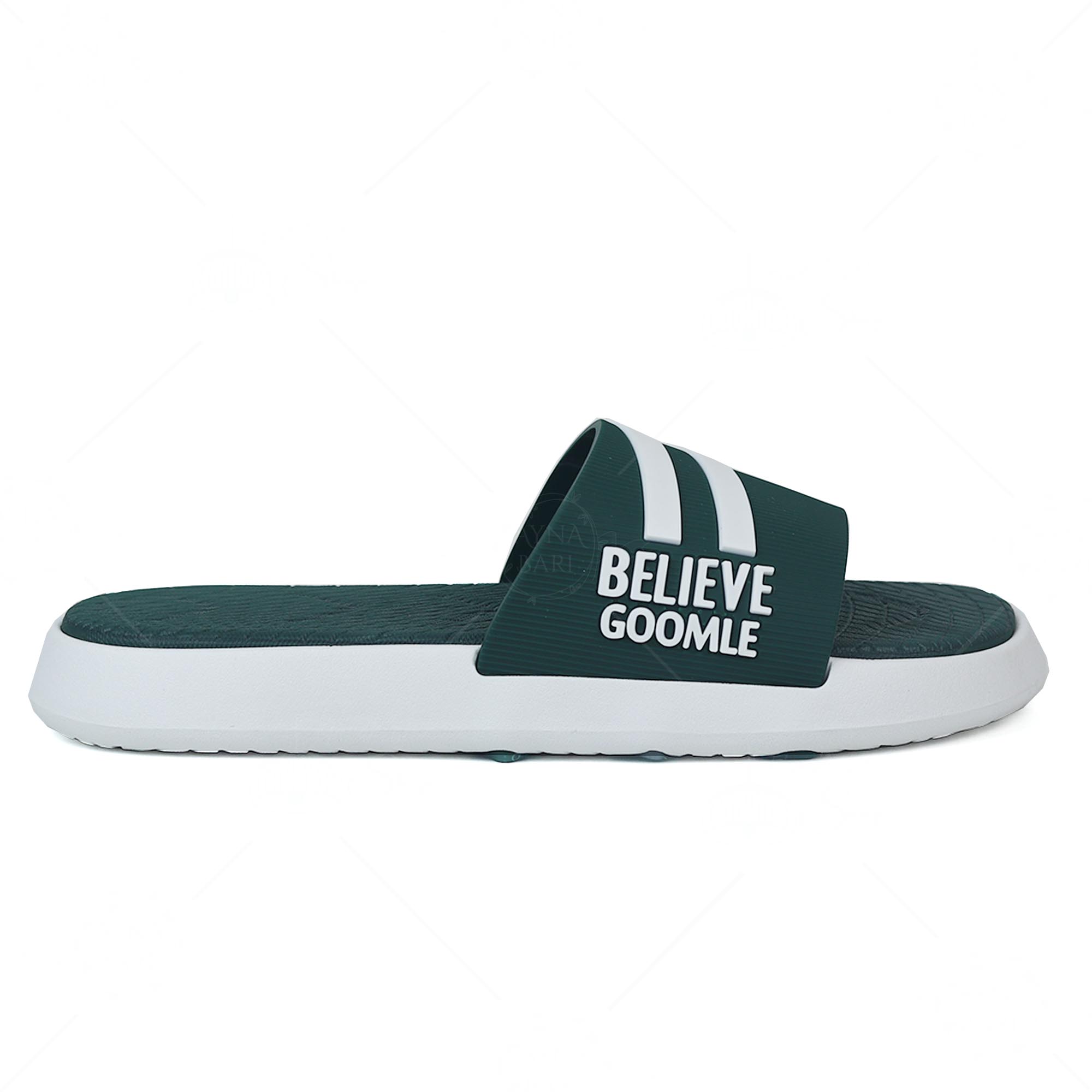 Slides for Boys and Girls BELIEVE GooMiE slides Light weight slides screen print Made In Chain Shoe for man Shoe for woman |. 