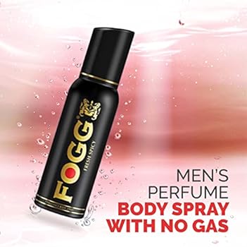 FOGG Fresh Spicy Black Series Deodorant for Men 120ml INDIAN. 