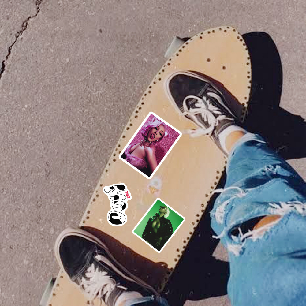 10/50PCS Doja Cat American Singer Stickers For Computer Refrigerator Skateboard Trunk Luggage Helmet Bicycle Guitar Decal. 