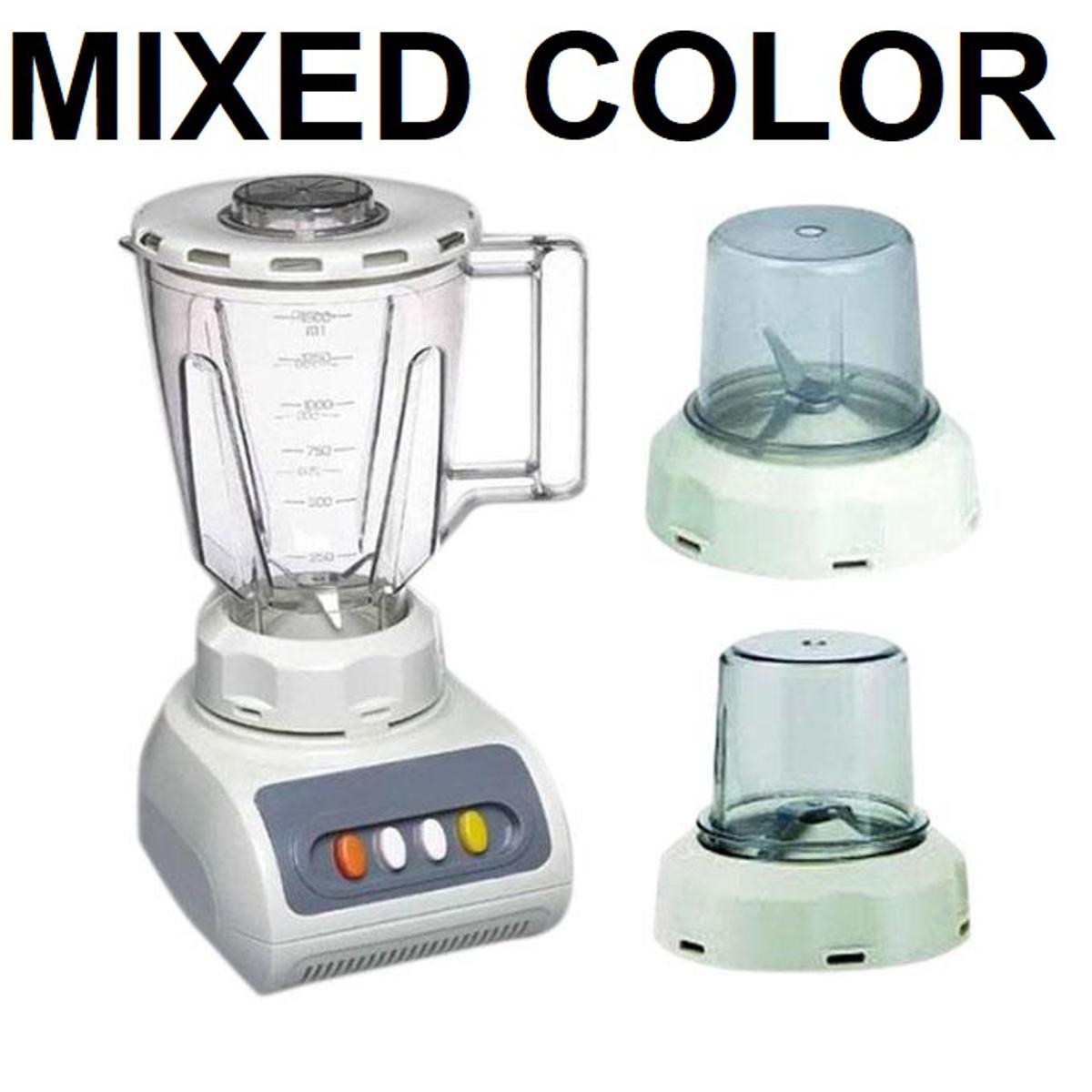3 in 1 Blender plus mixer grinder 300/350 watt Mixed color. 