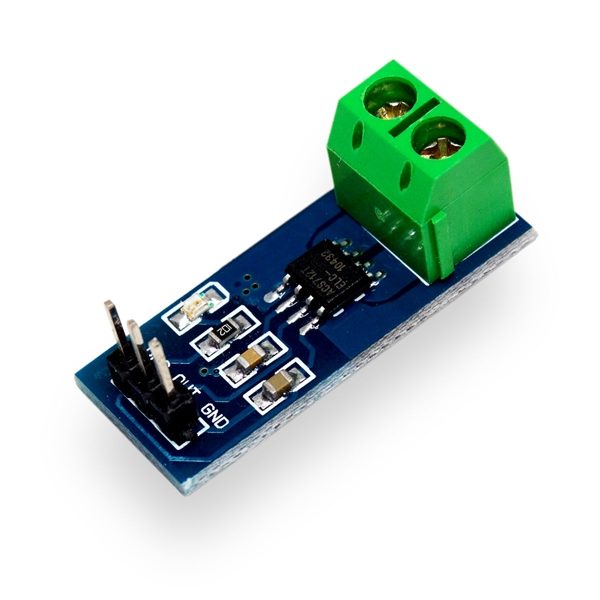 20A CURRENT Sensor Module ACS712 Current Sensor 20A Hall Effect 20A Range Current Sensor Module Straight 3 Pin Leads ACS712 Module. 