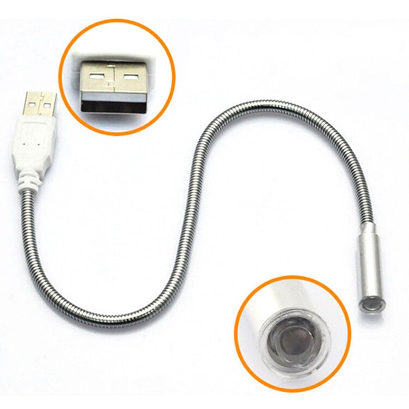 【happy one】Adjustable USB LED Flexible Light Lamp Keyboard Lights For Notebook Laptop PC Desktop Computer Book Reading Lamp Hose USB Light. 