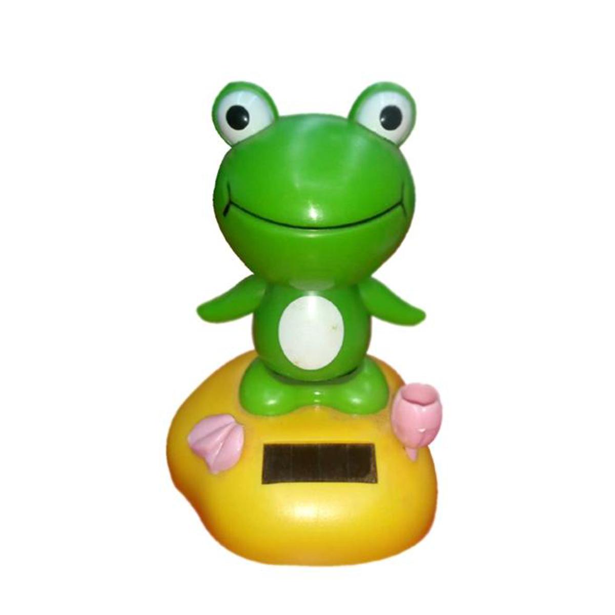 Solar Dancing Frog - Multicolor. 