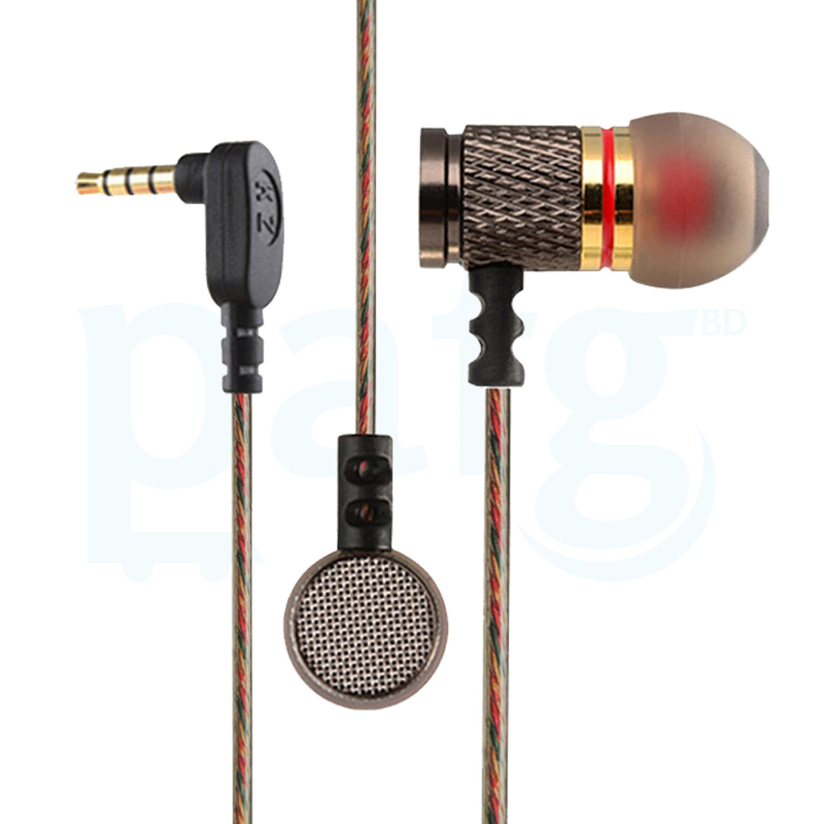 KZ-EDR1 Copper Driver HiFi Sport Headphones in Ear Earphone