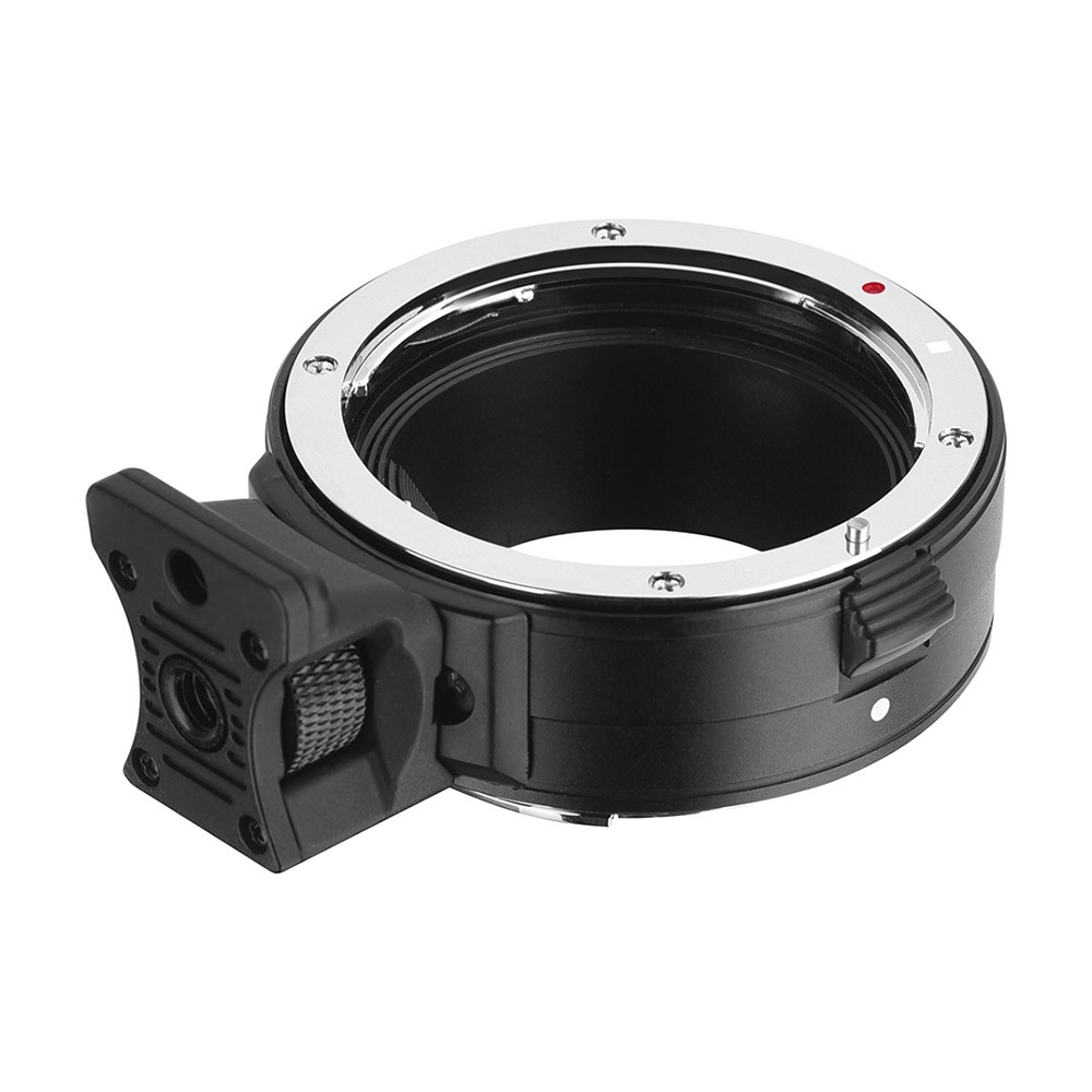 Commlite CM-EF-EOS R Lens Mount Adapter Electronic Auto Focus Mount Adapter with IS Function Aperture Control for Canon EF/EF Lens to Fit for Canon EOS R RF ount Full Frame Camera. 