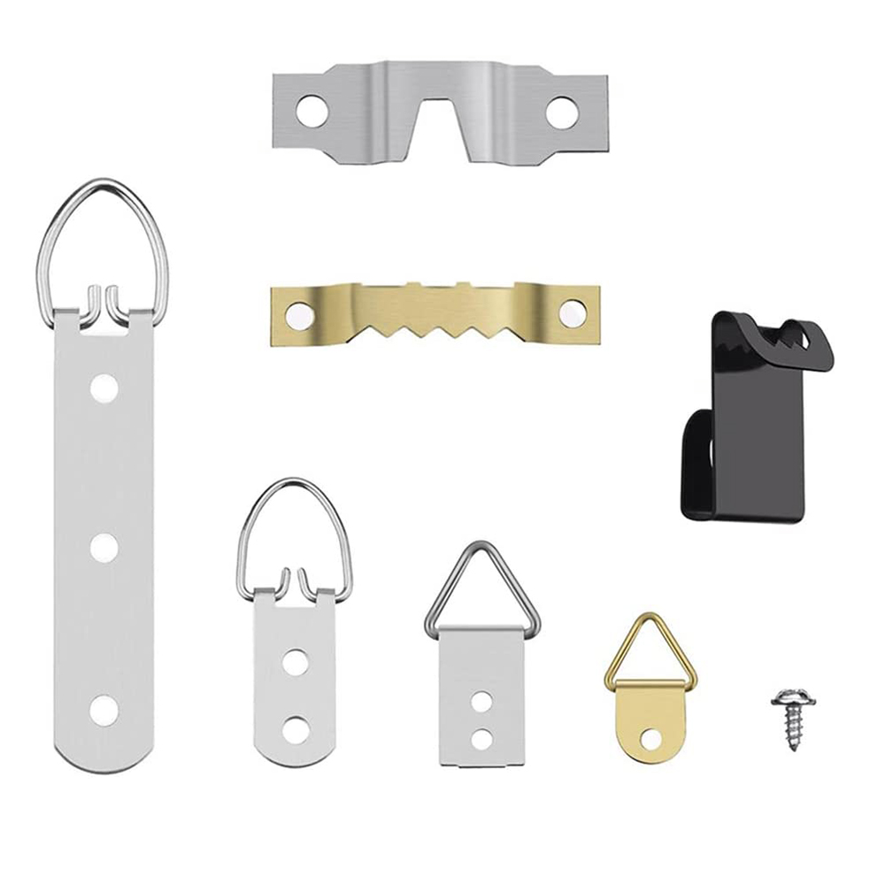 96Pcs/Set Picture Photo Frame Hanging Hooks with Screws Kit. 