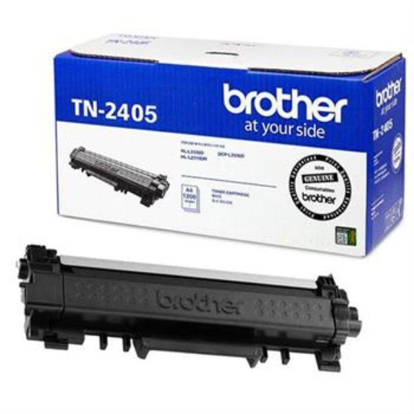 Brother TN-2405 Toner For HL-L2370DN, L2335D, DCP-L2535D Up To 1200 Pages Print Capacity. 