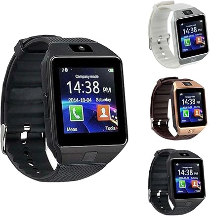Smartwatch Dz09 Touch Screen SIM TF card SD Card Camera Call smart watch v8. 
