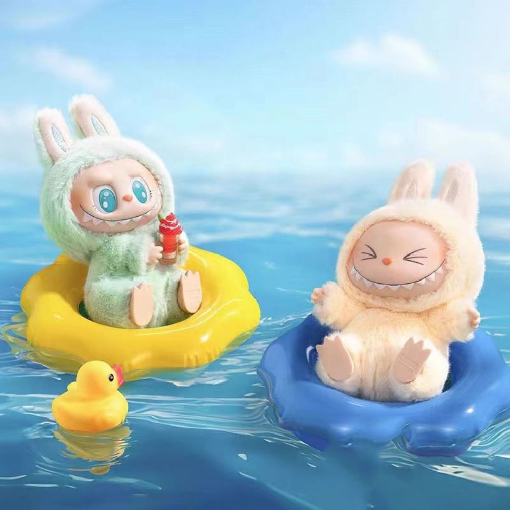 Desktop Decoration Have a Seat Labubu Plush Figure Keychain Pop Mart V.2 Series Sitting Party Labubu Model Sitting Posture 15cm Labubu Have a Seat Toy Kids. 